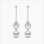 Yoko London - Trend Freshwater Pearl and Diamond Earrings In White Gold